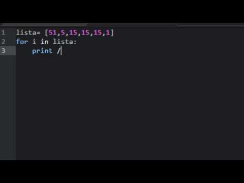 For loop python