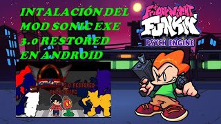 INSTALACIÓN DE SONIC.EXE 3.0 RESTORED EN PSYCHENGINE PARA ANDROID