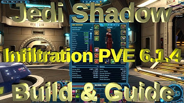 Jedi Shadow 6 1 4 Infiltration PVE DPS Build and Guide