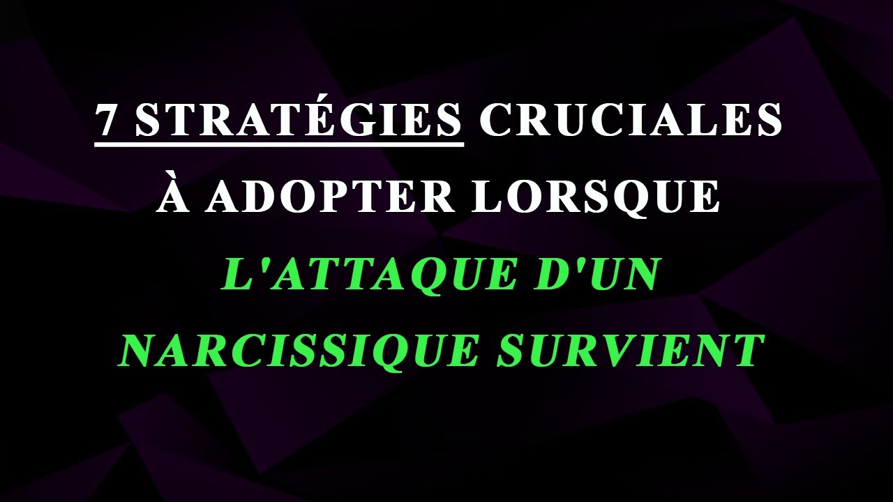 Voici 7 choses à faire quand on est attaqué par un narcissique