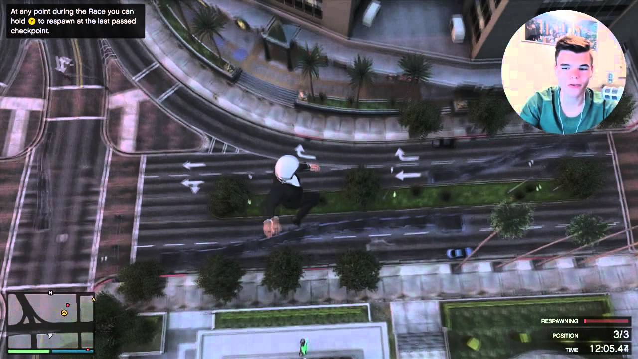 GTA 5 Funny Moments - DRIVING UP BUILDINGS -  (GTA V Online Stunts & Race)