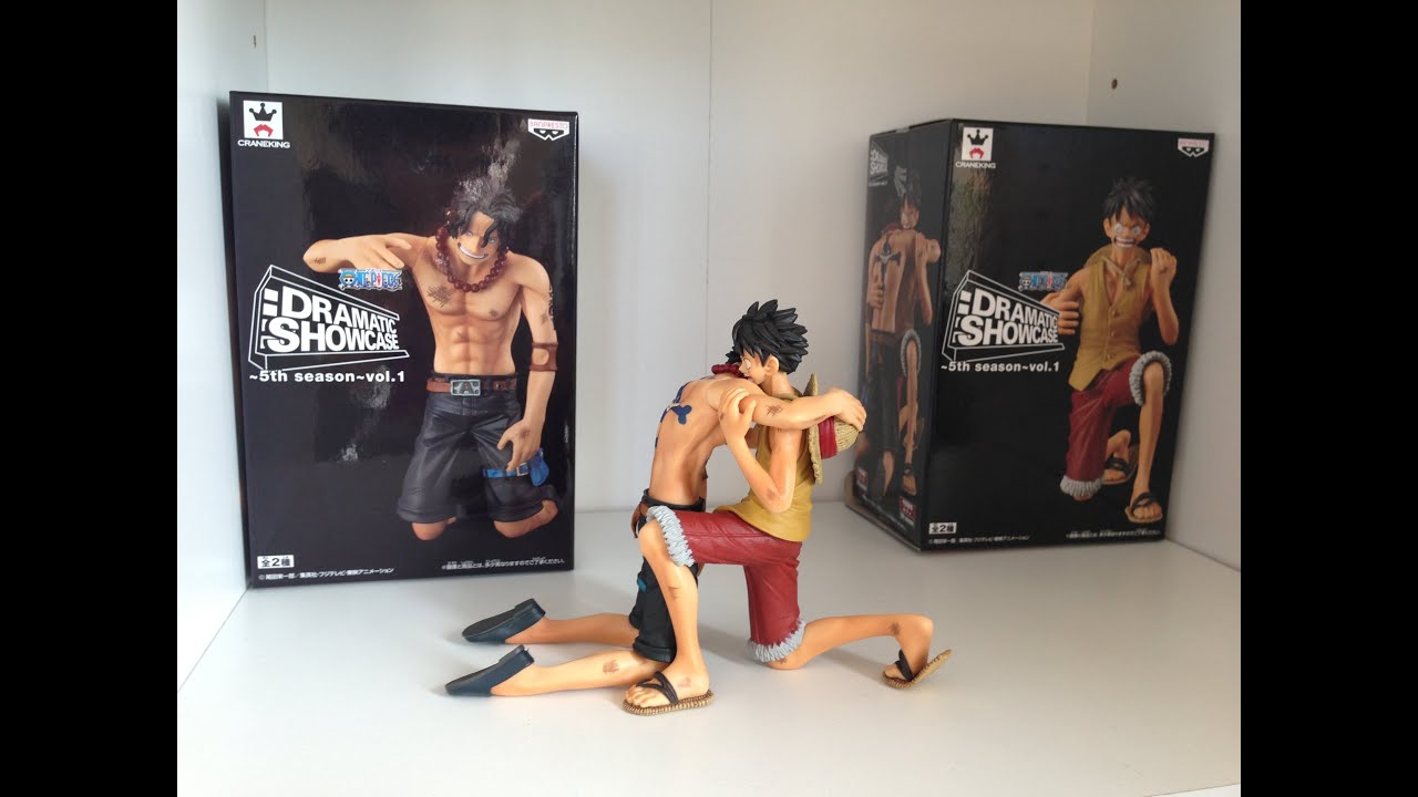 One Piece Monkey D Luffy Portgas D Ace Banpresto Dramatic Showcase 5th Season Figure Foj Youtube