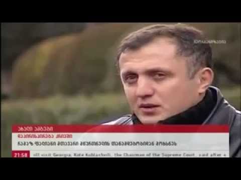 20-01-2013 Head coach of the Georgian Boxing Federation Ramazi Paliani was fired from his job.