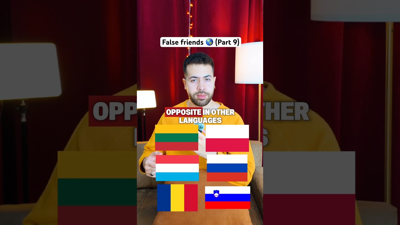 False Friends (Part 9) #languages #poland #lithuania