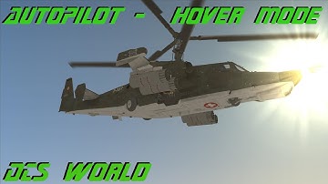 DCS World - Ka-50 Autopilot hover mode