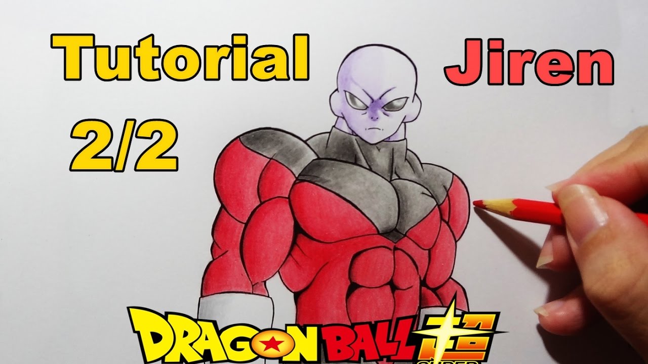 FACIL DE DESENHAR COMO DESENHAR o JIREN de DRAGON BALL SUPER 