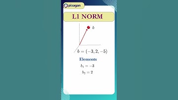 L1 Norm of a Vector | Vector Maths