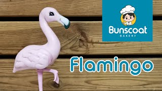 How to make a Flamingo cake topper