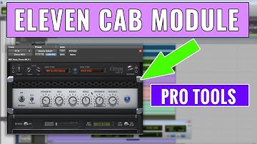 Avid Pro Tools: Eleven MKII Cabinets Overview -- OBEDIA Digital Audio Training and Tech Support
