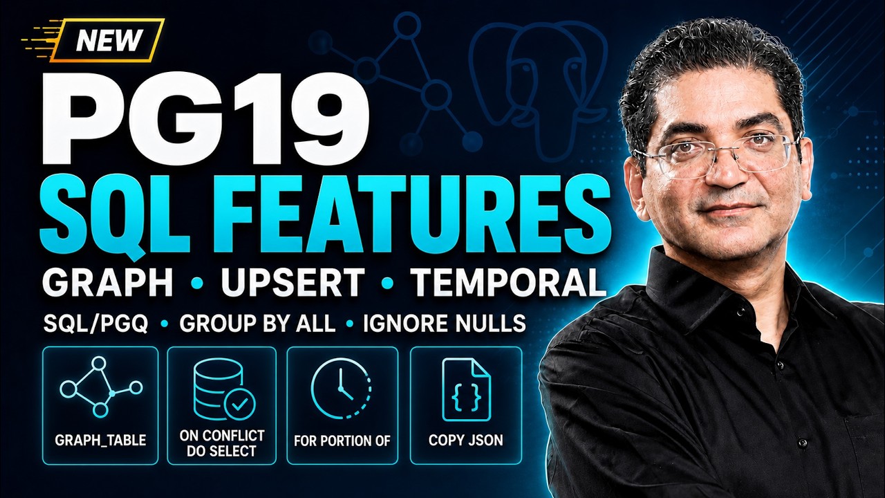 PostgreSQL 19: Graph Queries and GROUP BY ALL Changed Everything - YouTube