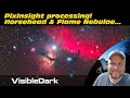 PixInsight Horsehead and Flame Nebulae processing! (HaRGB)