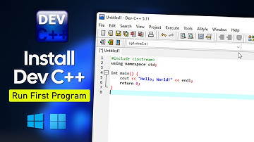 Dev C++ downloaden en installeren op Windows (gratis en eenvoudige handleiding)
