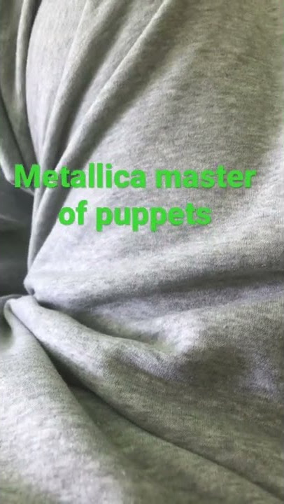 Metallica master of puppets