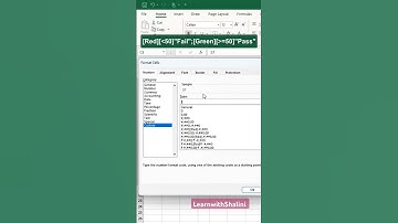Excel formula for getting "Pass or Fail"Result #computer #excel #shortvideo #fypシ゚viral #fyp #learn