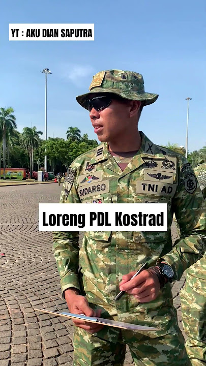Loreng PDL Kostrad #kostrad #tni #tniad #army