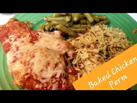 Oven Bake Chicken Parmesan Dinner (Recipe)