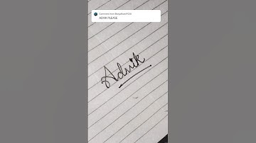Advik name in cursivewriting #shortsvideo#handwriting #learncursive #name #handwritingstyles