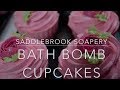 Bath Bomb Cupcakes // Saddlebrook Soapery