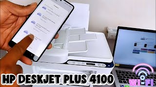 How to Set Up Your HP Deskjet Plus 4100: WiFi, Laptop, and Phone Connection
