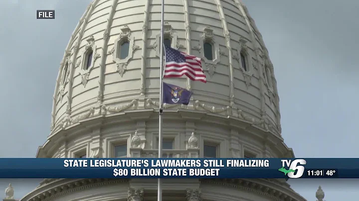 State legislature lawmakers work to finalize $80 billion state budget