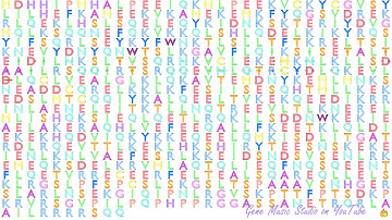 Gene Music using Protein Sequence of LEKR1 "LEUCINE, GLUTAMATE AND LYSINE RICH 1"