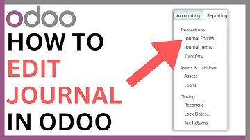 How to Edit Journal in Odoo [QUICK GUIDE]