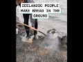 Did you know you can make bread in the ground in Iceland? 🤔