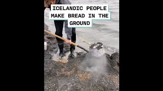 Did you know you can make bread in the ground in Iceland? 🤔