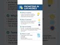 Prompting in LLM Models #ai #chatgpt #claude3_5 #llm #promptengineering #perplexity #coding #Python