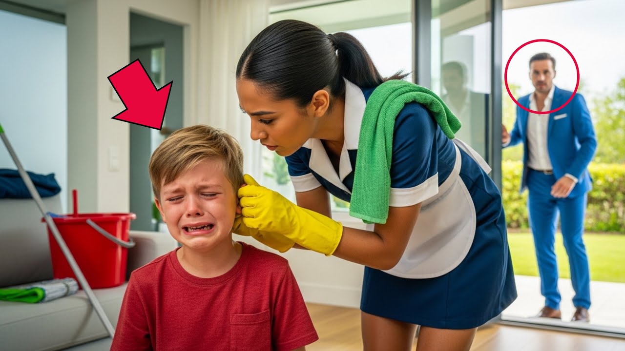 El hijo sordo del millonario pedía ayuda cada día… hasta que la nueva empleada entendió la señal