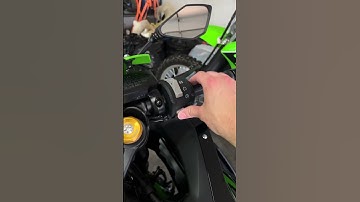 How to Activate Your Quick Shifter on the ZX-4RR #shorts #short