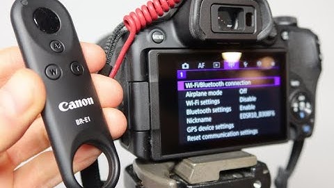 Pair Remote Control to any DSLR Canon Camera [Take Video & Pictures]