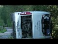 LIVE: Tour Bus Overturns On German Motorway, Two Killed And Several Injured | APT