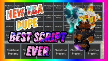 NEW YBA STAND DUPE | YBA ITEM DUPE | YBA DUPE METHOD | YBA DUPE SCRIPT METHOD