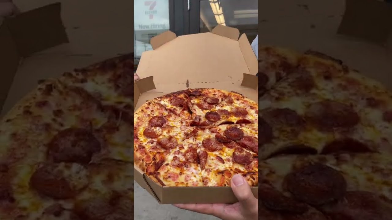 Free large pizza from 7-Eleven with download of their app use code