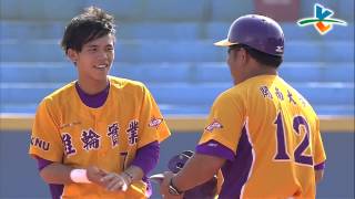 20140409-1 甲組春季聯賽 泰安產險VS維輪實業 4下 泰安產險捕手林志洋精采的阻殺成功!