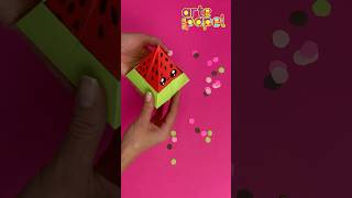 Mira La Primera Parte De Nuestro Tutorial Y Crea Esta Cajita De Sandía