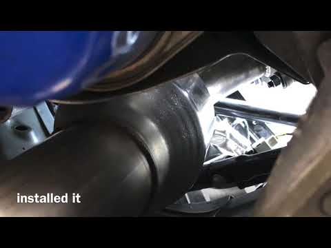installed my ZZP catted down pipe on my 2019 2.0 turbo camaro - YouTube