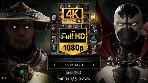 MORTAL KOMBAT 11 INDONESIA  - Raiden VS Spawn Very Hard FULL HD