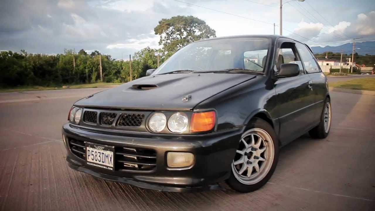 Toyota Starlet Gt Turbo Youtube Fiat World Test Drive