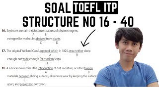 Latihan Jawab 25 Soal TOEFL ITP: Written Expression