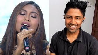 Novia  Desert Rose sting Ft Cheb Mami  Indonesian Idol 2020 Reaction