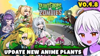 UPDATE NEW ANIME GIRLS  PLANTSGIRLS VS ZOMBIES - Android APK screenshot 1