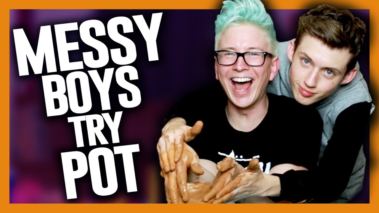 ⁣MESSY BOYS TRY POT (ft. Troye Sivan) | Tyler Oakley