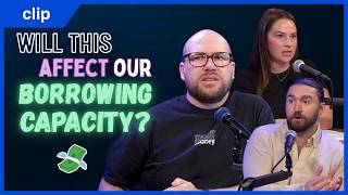 two mortgage brokers talk about cash sitting in an offset + borrowing capacity (clip from ep928)