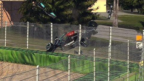 CALL the PARAMEDICS (#11)…Hamilton sends Hamilton into the fence @ PIRATELLA, IMOLA | iRacing AI