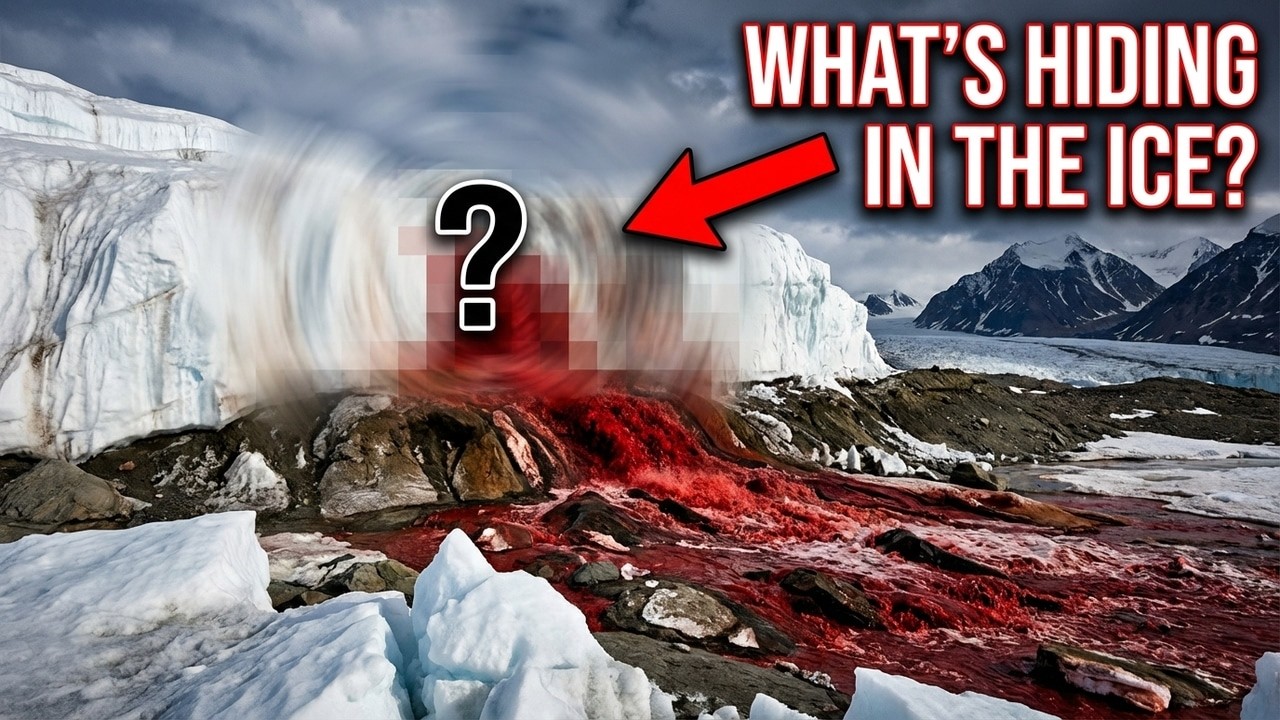 Blood Falls: Why is This Glacier Still BLEEDING Red Water After 100 Years?