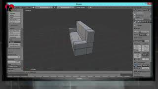 Cara Membuat Model Kursi Sofa Dengan Software Blender | Jati Channel screenshot 5