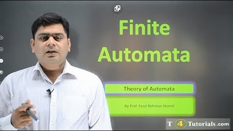 Introduction To Finite Automata  | Theory of Automata in Hindi Urdu