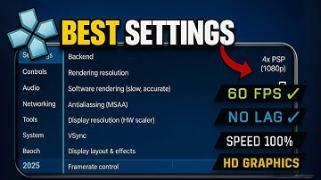 Best PPSSPP Settings For Android | 2025 Edition